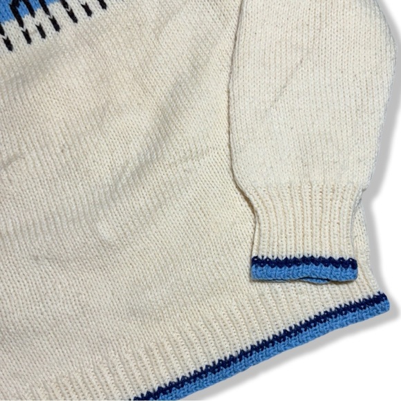 Vintage Hand Knit Sweater - Picture 4 of 4